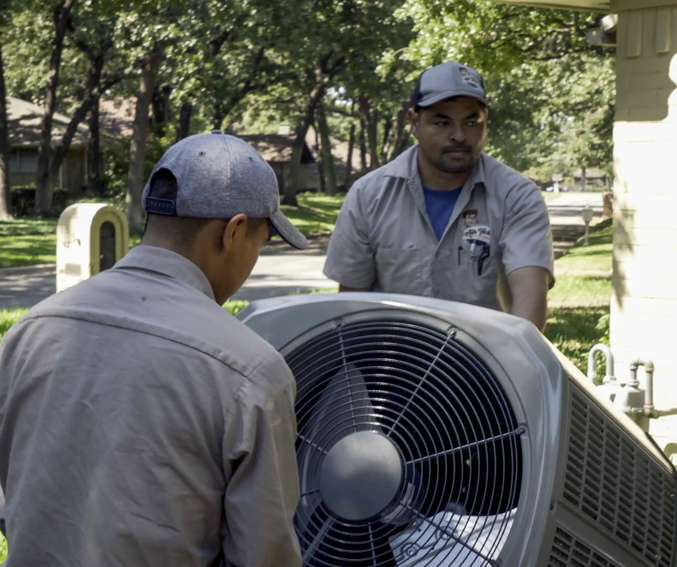 air techs heating and cooling team